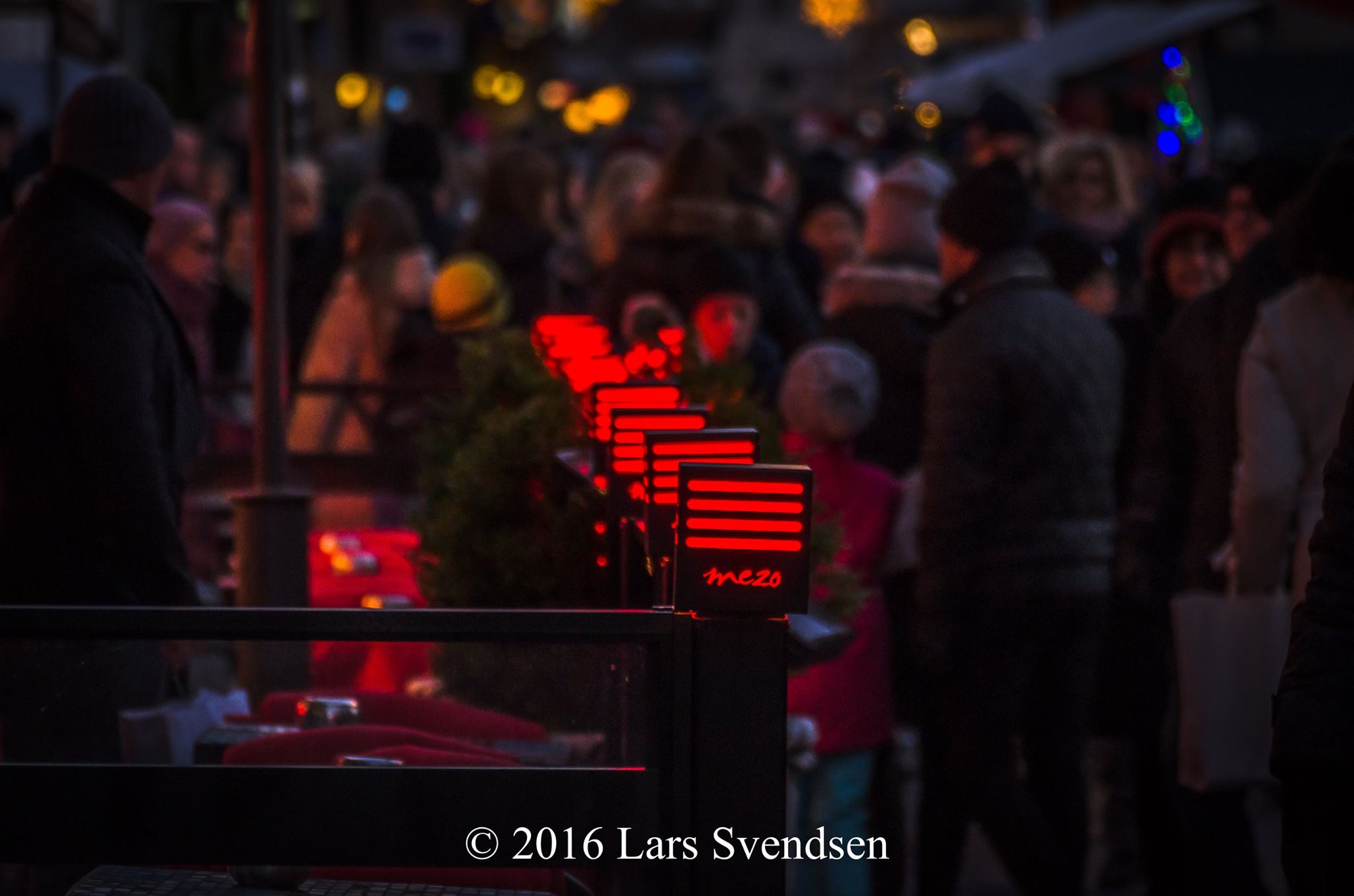 Julskyltning i Lars Svendsen Fotografier