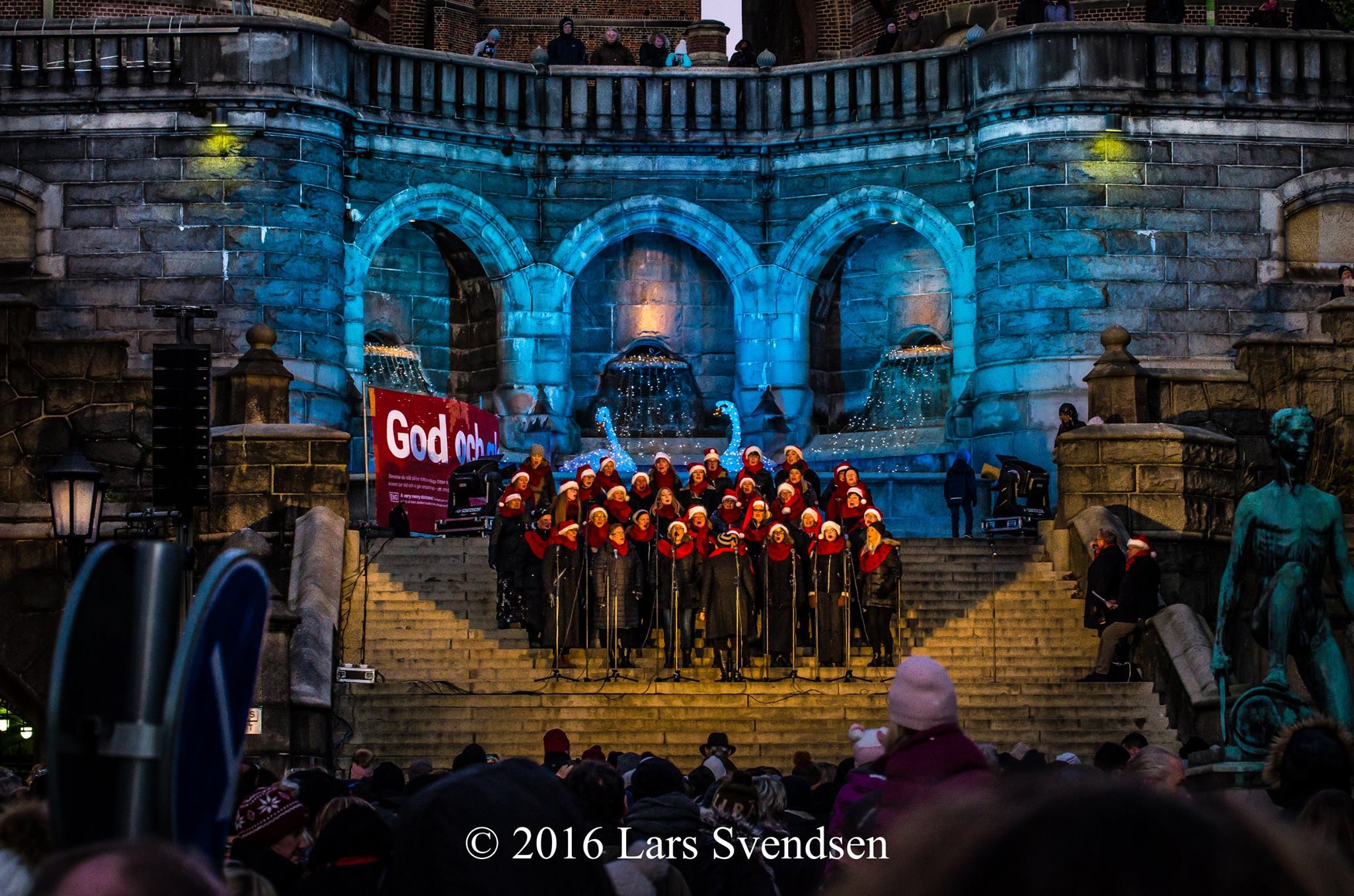 Julskyltning i Lars Svendsen Fotografier